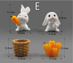 Mini Resin Animal Figurines