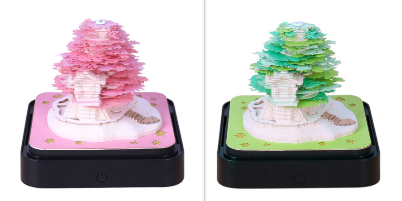 Flowers 3D Memo