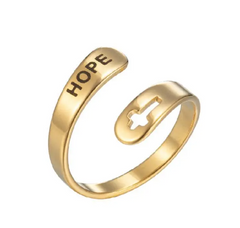 Stainless Steel Double Layer Ring