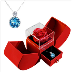 Christmas Necklace Jewelry Box Set