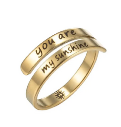 Stainless Steel Double Layer Ring