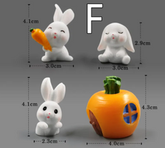 Mini Resin Animal Figurines