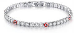 5mm Zircon Eye Tennis Bracelet