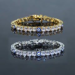 5mm Zircon Eye Tennis Bracelet